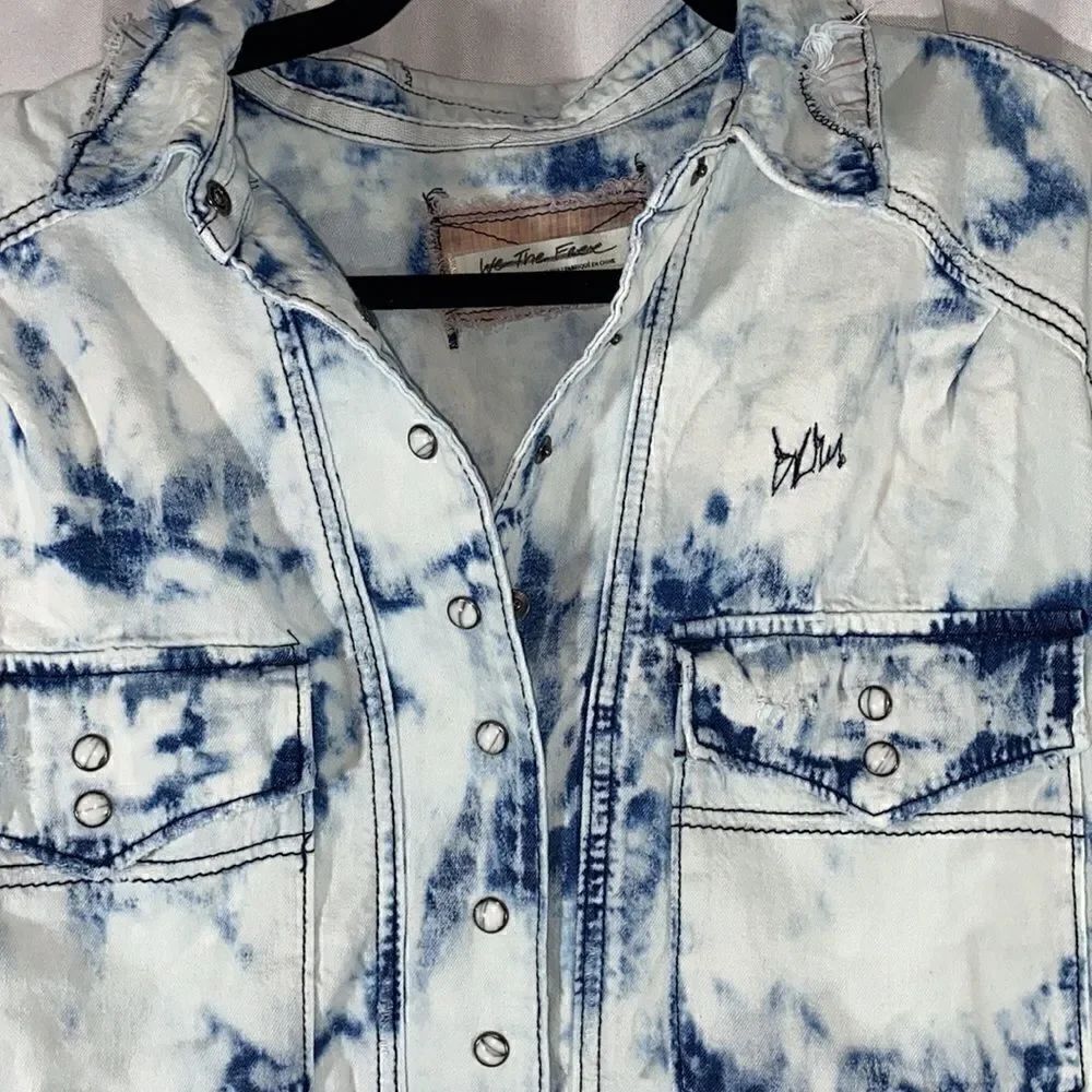 FREE PEOPLE SUNSHINE COAST PATCHWORK TOP NWT - Picture 8 of 12